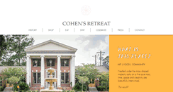 Desktop Screenshot of cohensretreat.com